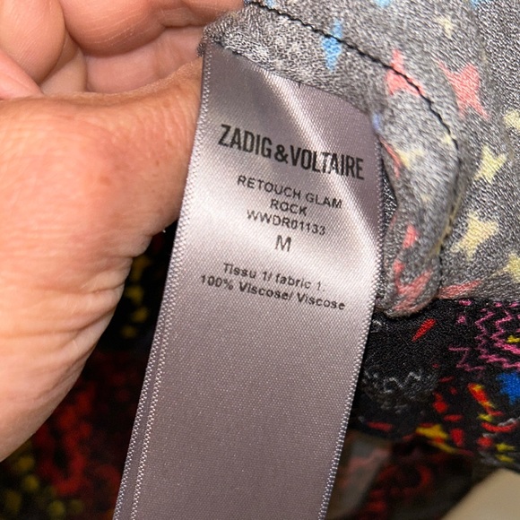 Zadig & Voltaire Multicolor Patterned Dress - Picture 6 of 12